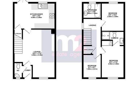 3 bedroom end of terrace house for sale, Grayson Way, Cwmbran NP44