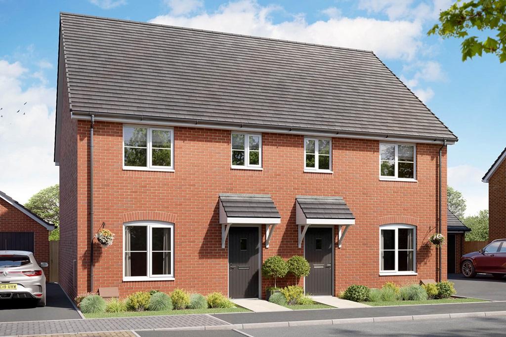 The 3 bed Byford features a spacious open-plan...