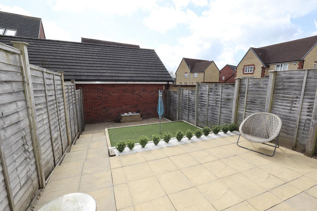 Rear garden