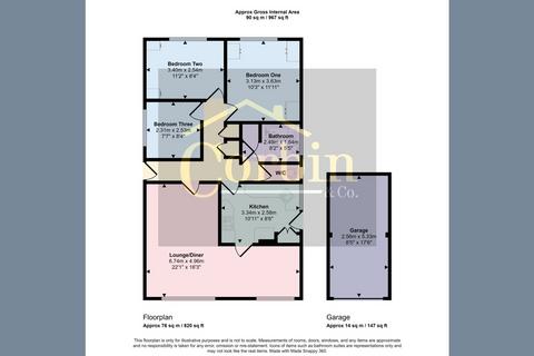 3 bedroom detached bungalow to rent, Coppice Avenue, Ferndown, Dorset