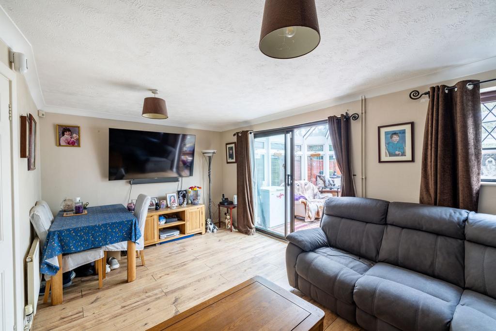 Open-plan living area