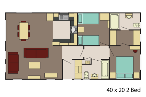 2 bedroom static caravan for sale, Allerthorpe East Riding of Yorkshire