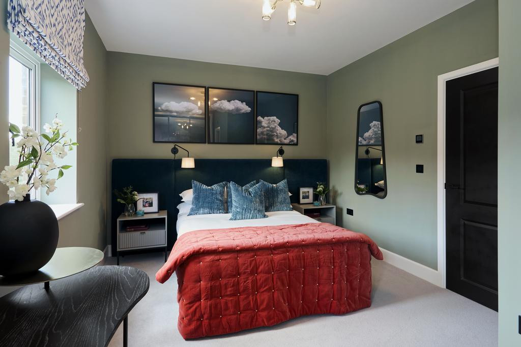 Show home bedroom