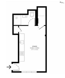 Studio to rent, Finchley Road London NW11