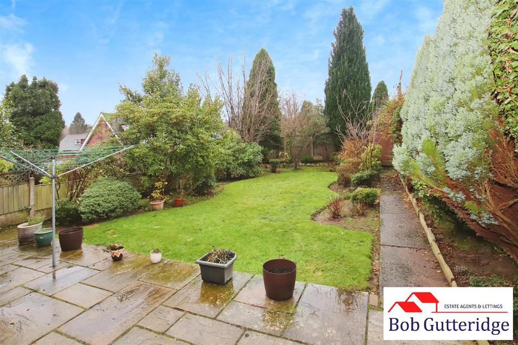 Rear garden