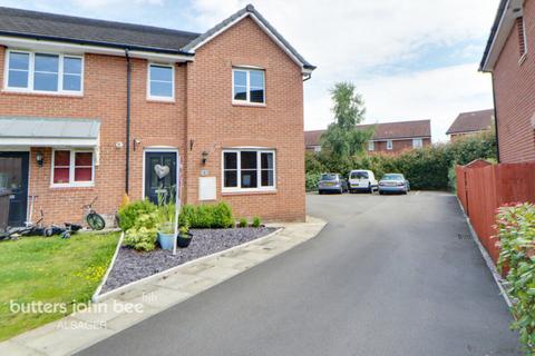 3 bedroom end of terrace house for sale, Reginald Lindop Drive, Alsager