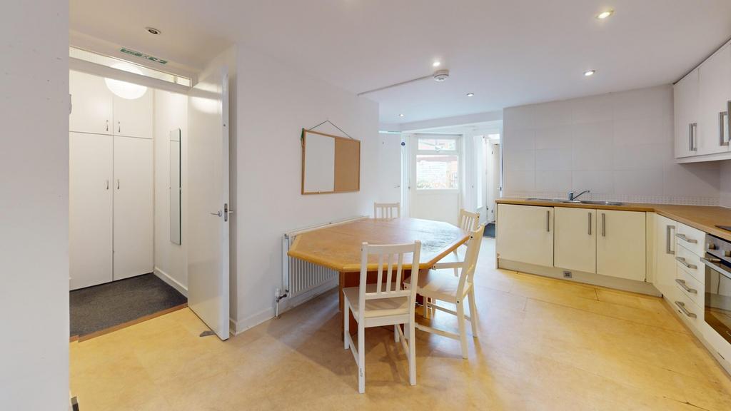 A spacious and bright kitchenette, perfect for ...