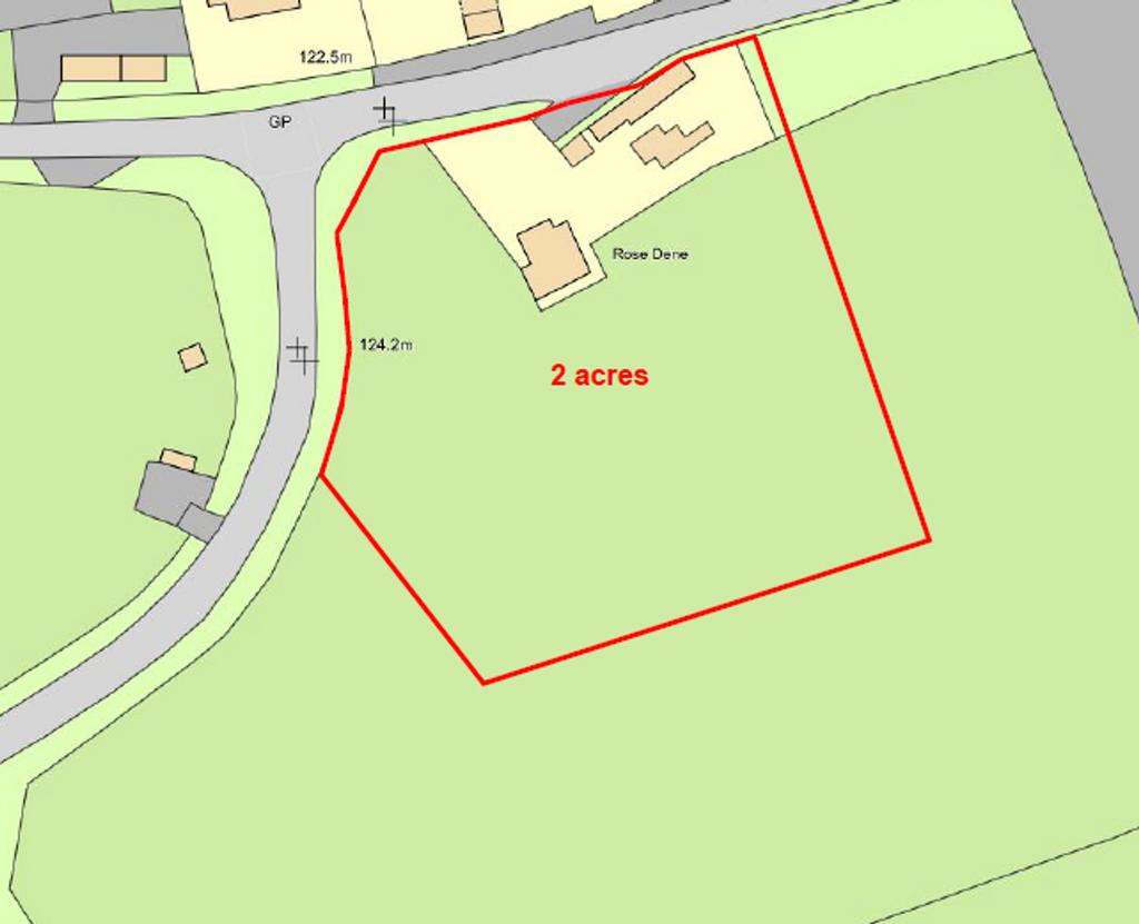 Site Plan, Rosedene, Thistleton