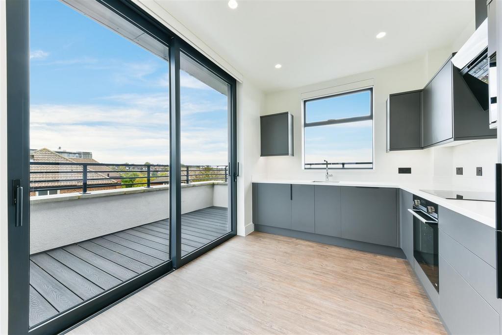 Open plan kitchen