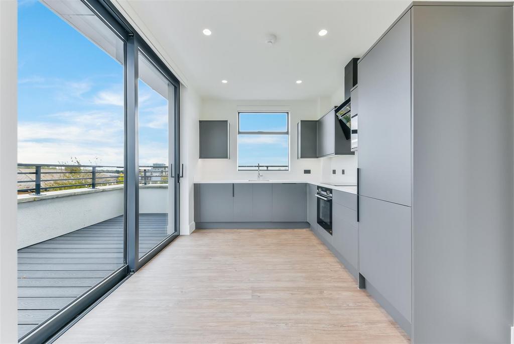 Open plan kitchen