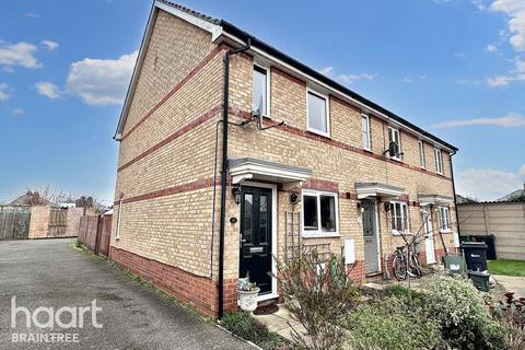 2 bedroom end of terrace house for sale, Nichols Grove, Braintree