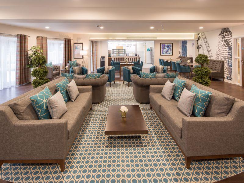 Residents lounge...