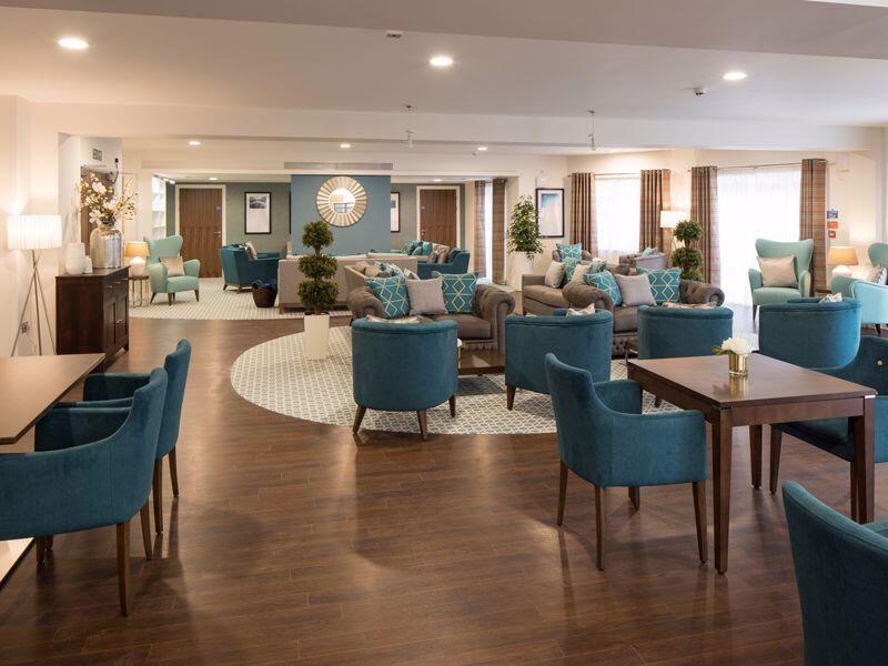 Residents lounge...