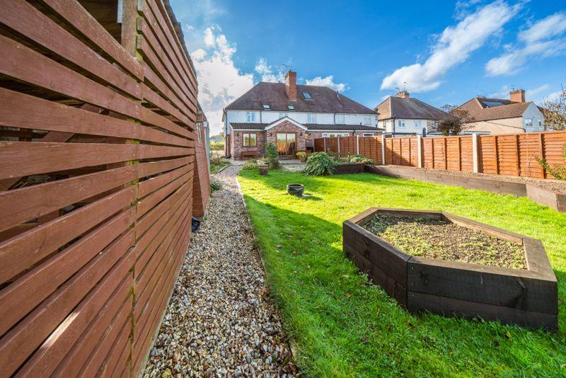 Rear garden