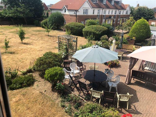 Communal gardens and patio