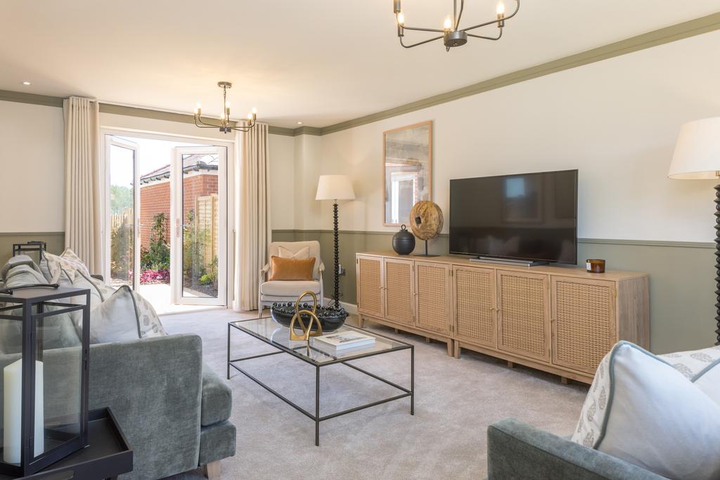 Living room in the 4 bedroom Lavenham