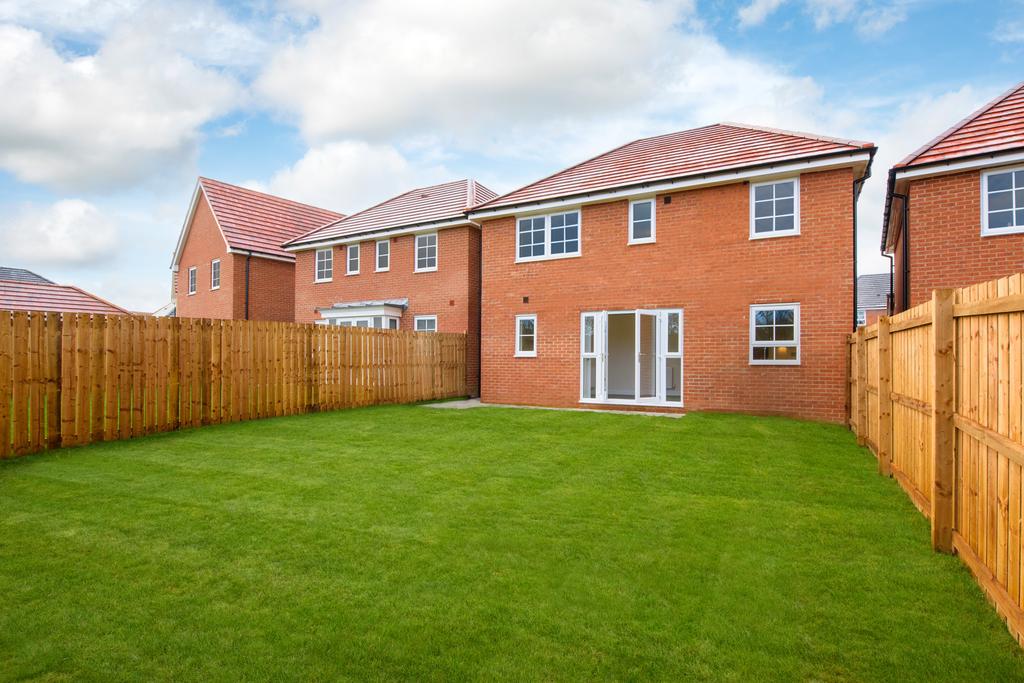 Garden of 4 bedroom detached Kennford home