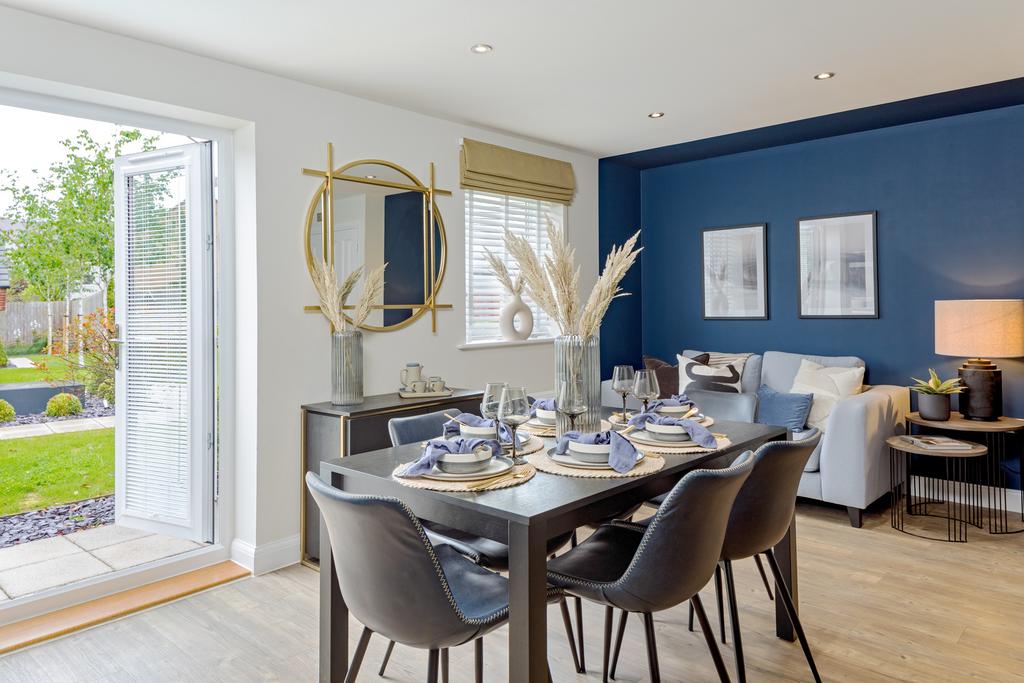 Open plan kitchen in The Ingleby 4 bedroom home