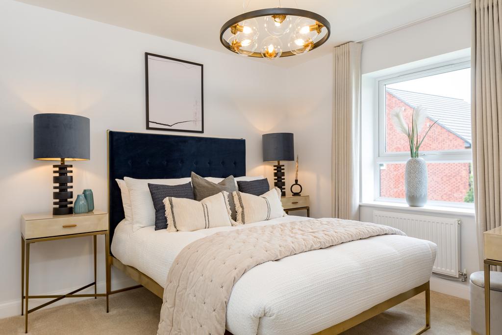 Main bedroom in The Ingleby 4 bedroom home