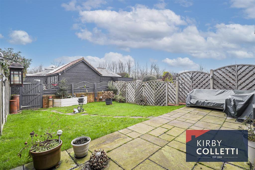 Rear garden