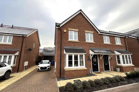 3 bedroom semi-detached house for sale, Skylark Row, Baldwins Gate, Newcastle