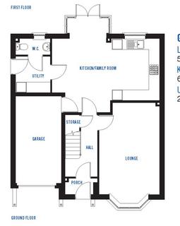 4 bedroom detached house for sale, Plot 35, The Coldstream at The Pastures, East Sleekburn NE22