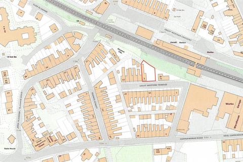 Plot for sale, Great Western Terrace, Llanelli