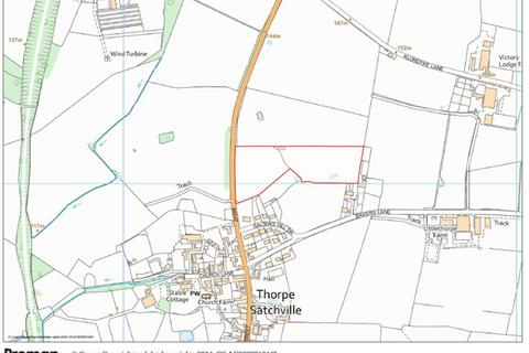 Farm land for sale, 7.76 Acres of Land & Stables at Thorpe Satchville, Melton Mowbray