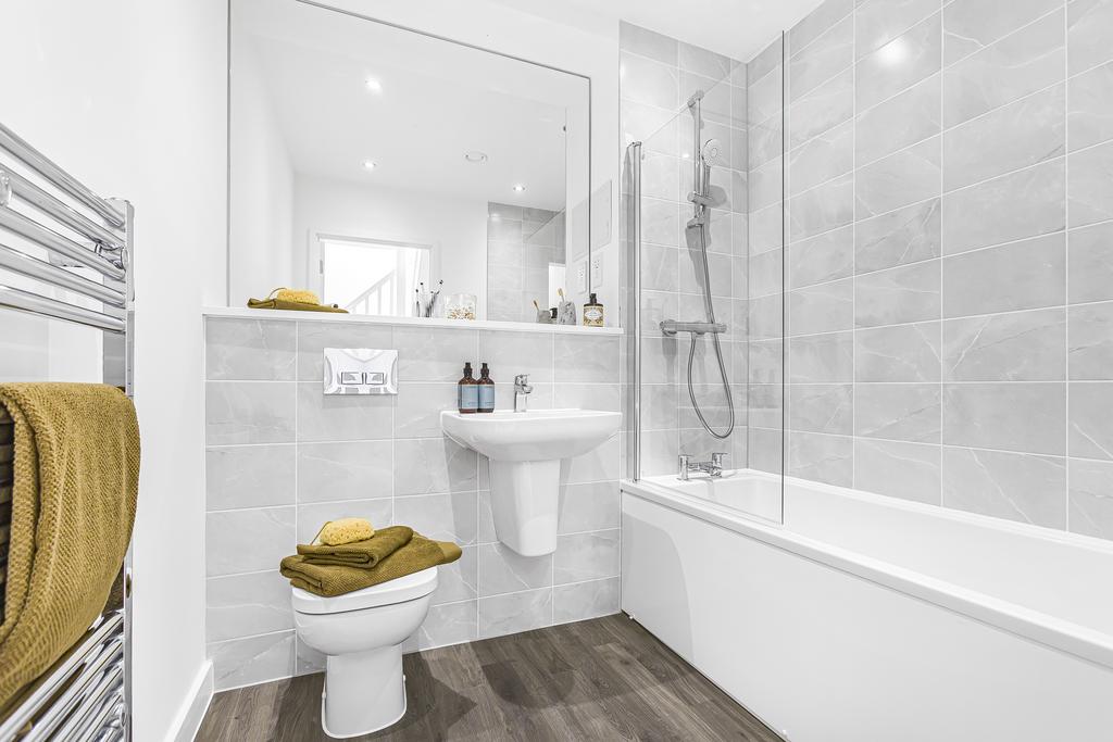 Show home bathroom