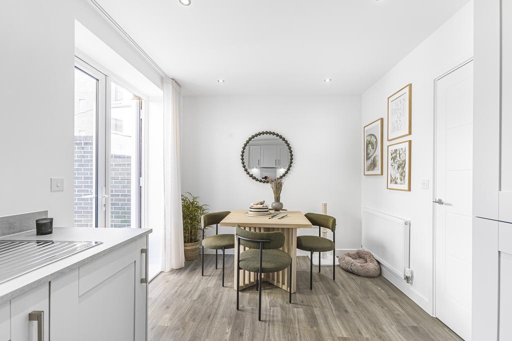 Show home dining area