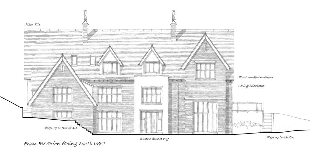 North west elevation