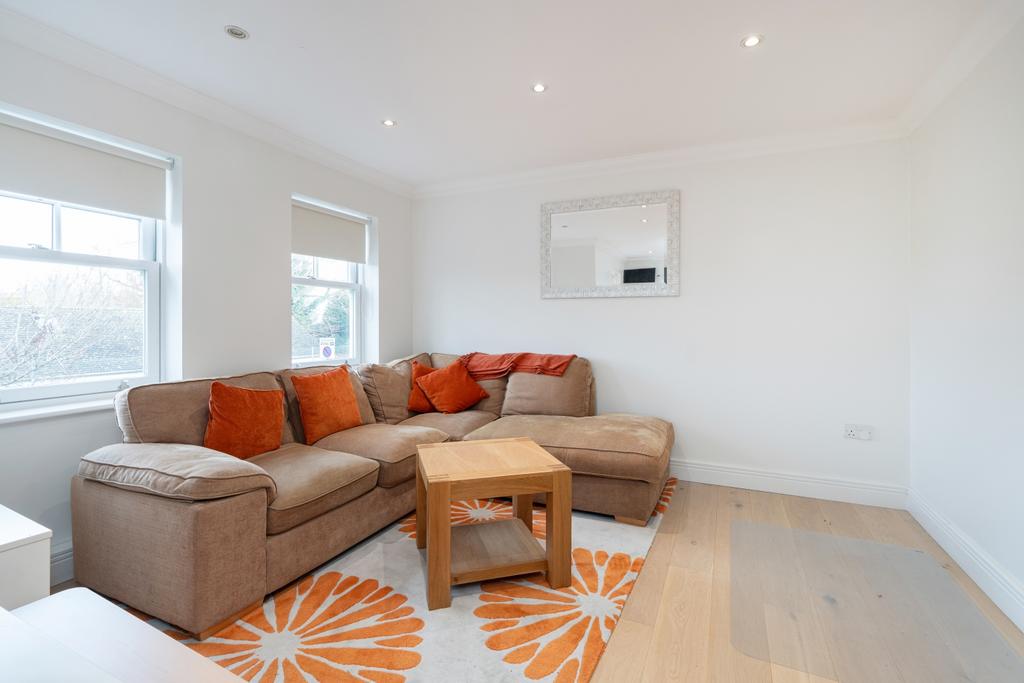 Open plan kitchen living area