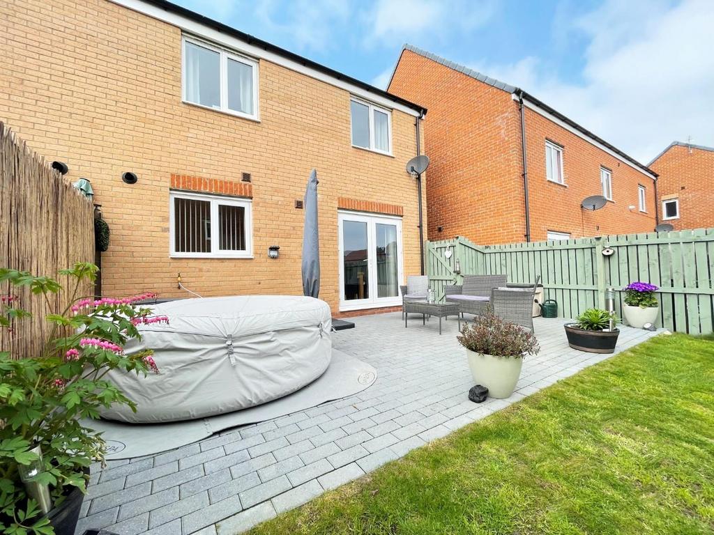 Rear garden