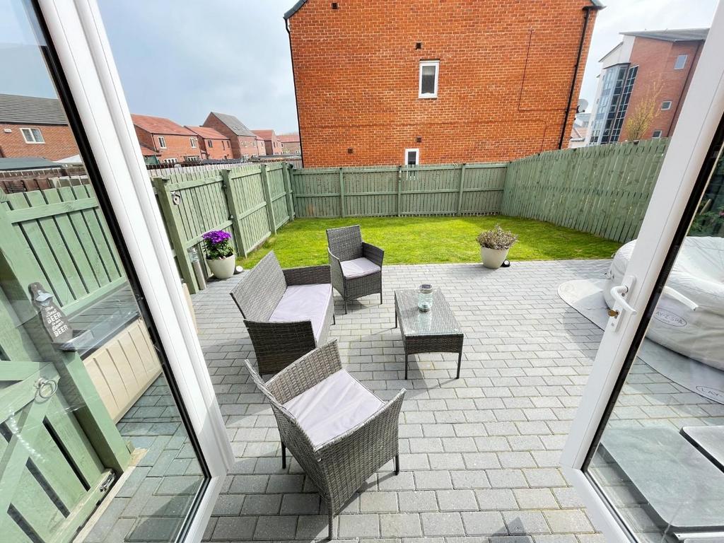 Rear garden