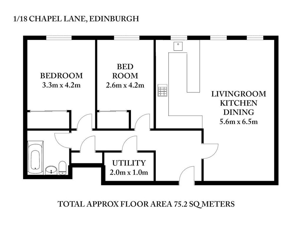 1 Flat 18 Chapel Lan