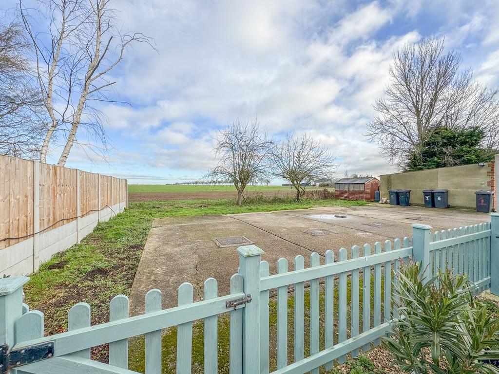 Rear car park area