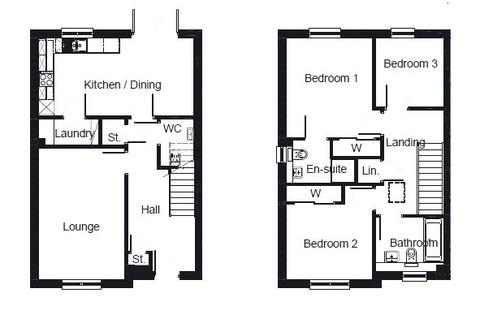 3 bedroom house for sale, The Tewel, Plot 2, West Woodlands, Perth, PH2