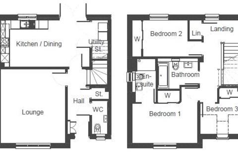 3 bedroom semi-detached house for sale, The Tulla, Plot 19, West Woodlands, Perth, PH2