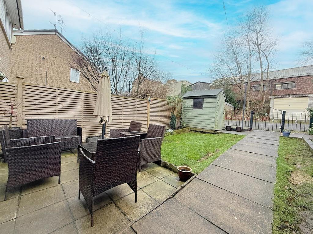 Rear garden