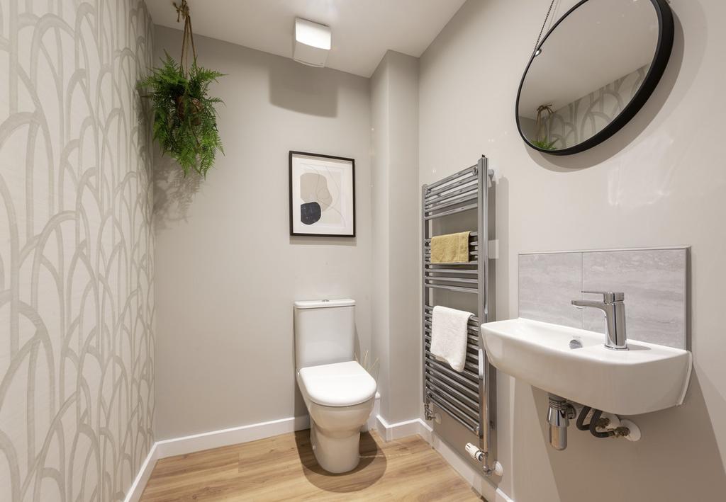 Indicative WC, Contemporary Modern Decoration