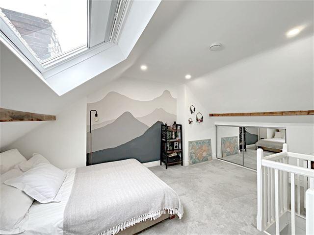 Attic bedroom