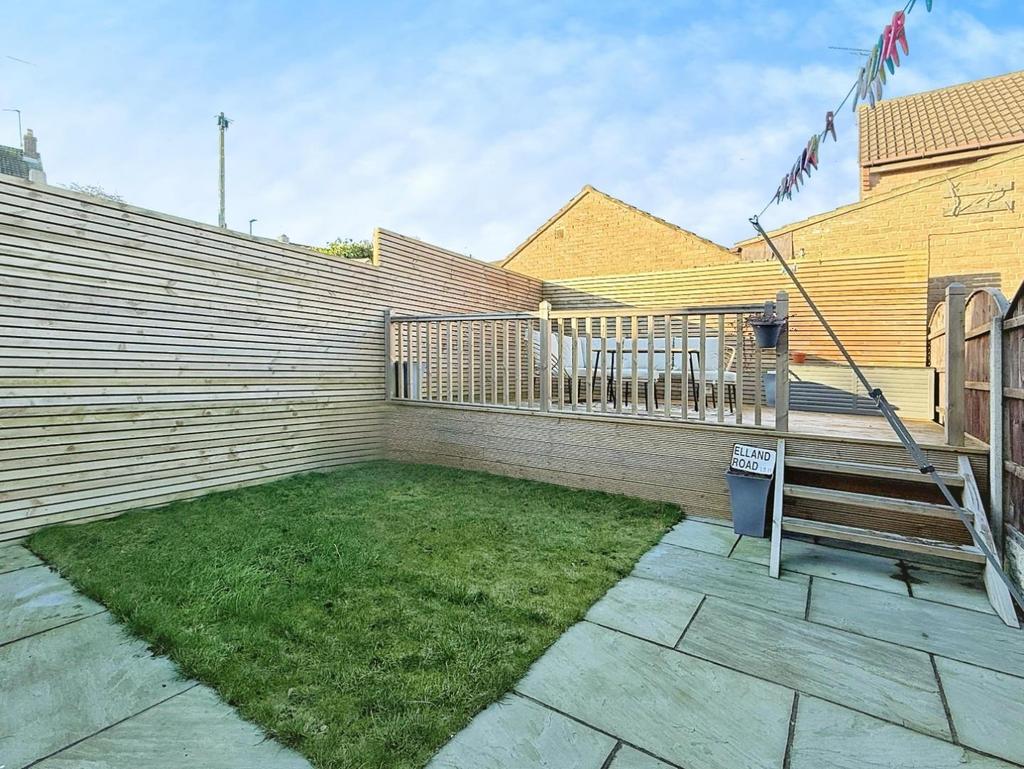Rear garden