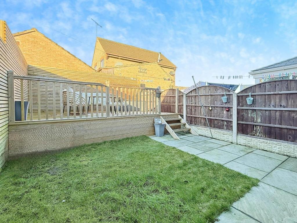 Rear garden