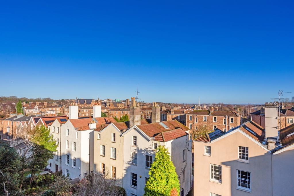 View from roof terrace