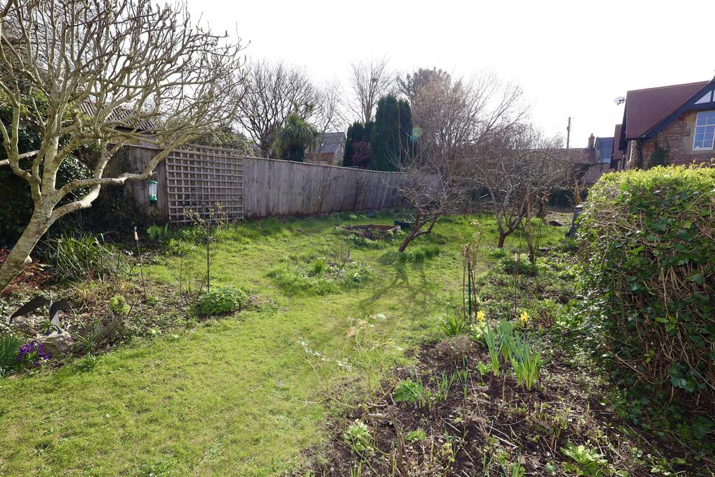 Rear garden