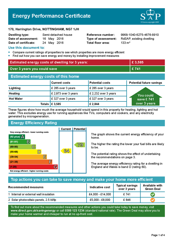 EPC Certificate