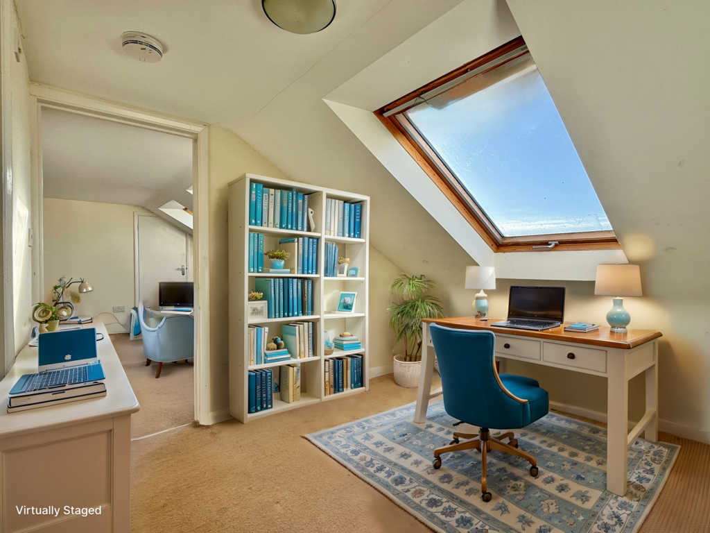 Virtually Staged Office