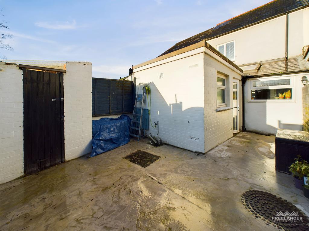 Rear garden