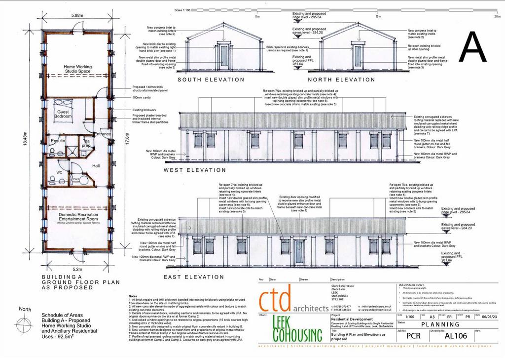 - Building A Plan and Elevations as proposed-page-