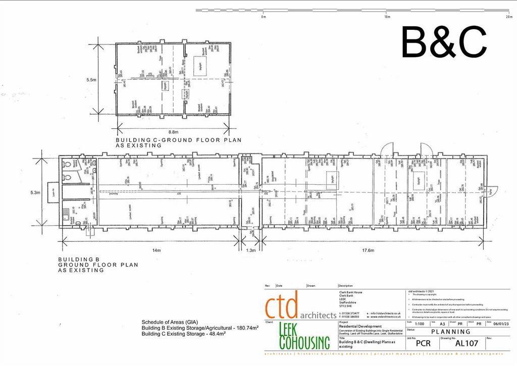 - Building B &amp; C (Dwelling) Plans as existing-page
